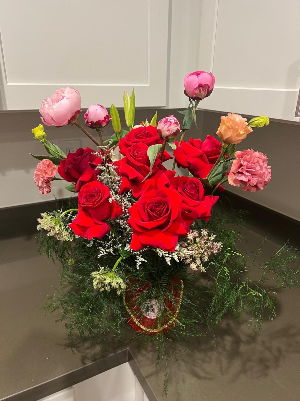 Kiss Attack Rose Arrangement